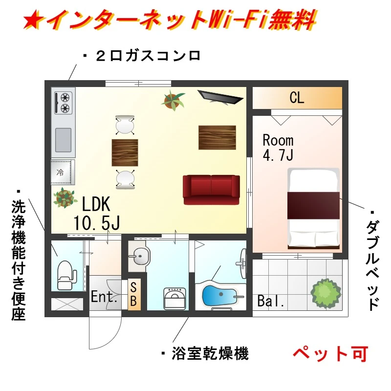 大阪府泉佐野市大西１丁目 内観写真