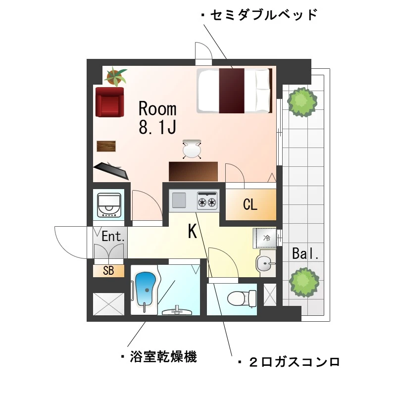 大阪府大阪市福島区玉川３丁目 内観写真