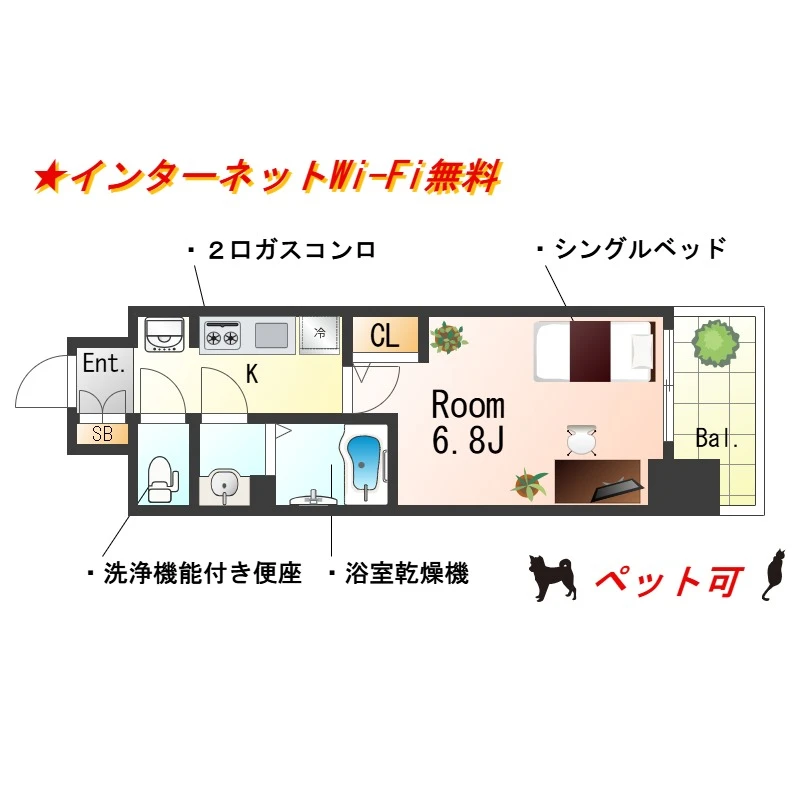京都府京都市下京区西七条南東野町 内観写真