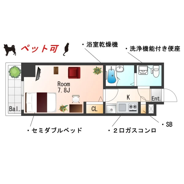 神奈川県横浜市中区不老町3丁目14-4 間取図
