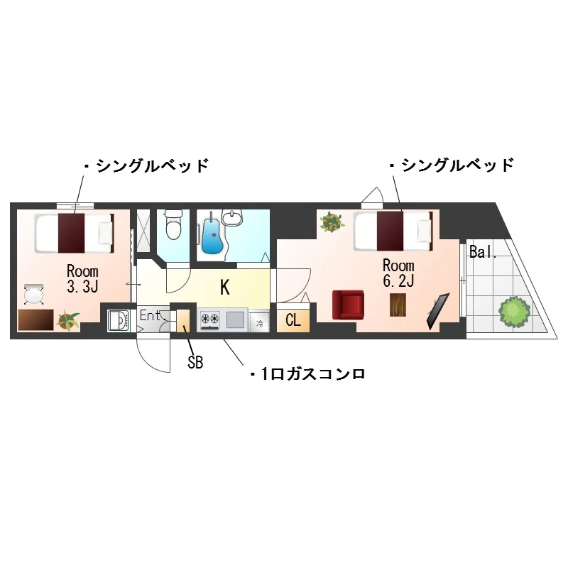 神奈川県横浜市中区扇町２丁目 内観写真