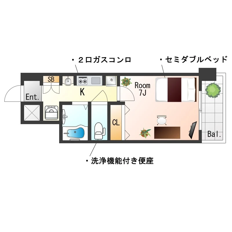 京都府京都市左京区東門前町 内観写真