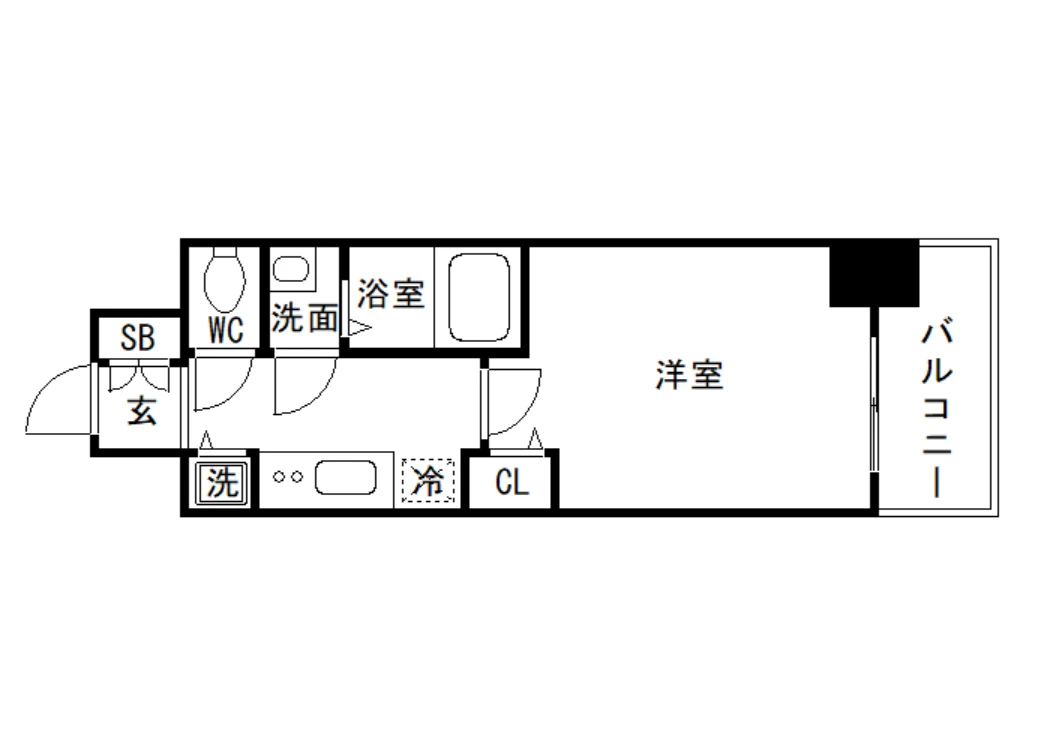 兵庫県神戸市中央区筒井町３丁目 間取図