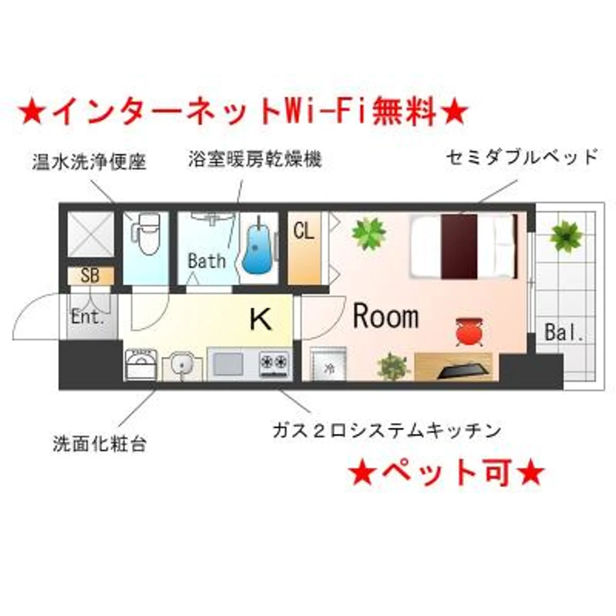 大阪府大阪市淀川区西宮原１丁目 内観写真