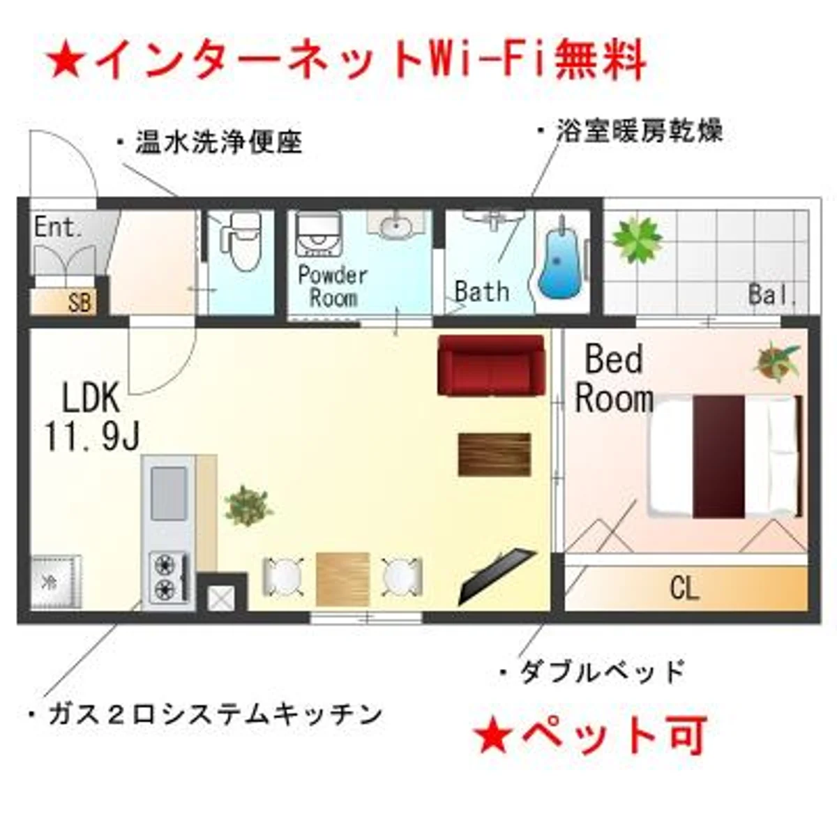 大阪府泉佐野市野出町 内観写真