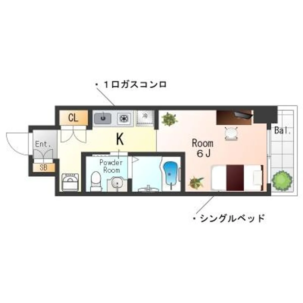 大阪府大阪市西区新町１丁目 メイン画像