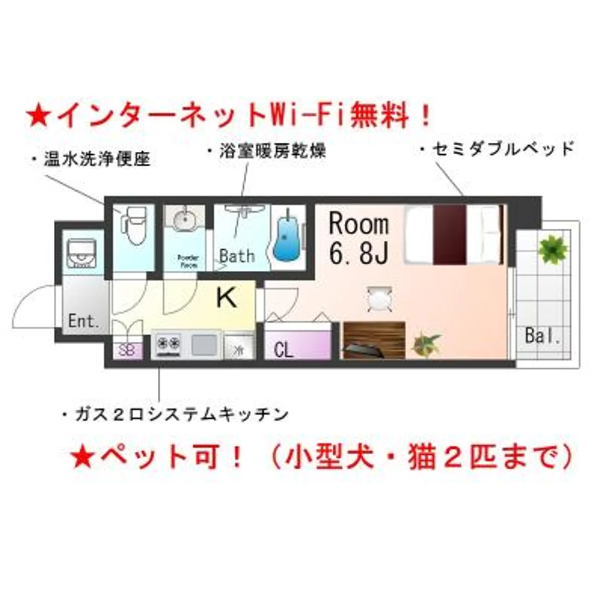 大阪府大阪市城東区中央１丁目 メイン画像