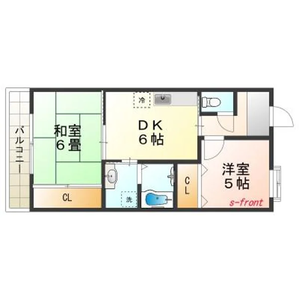 兵庫県神戸市長田区大塚町9丁目3-15 間取図