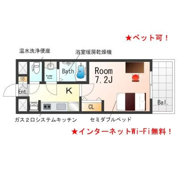 兵庫県尼崎市昭和通５丁目158 間取図