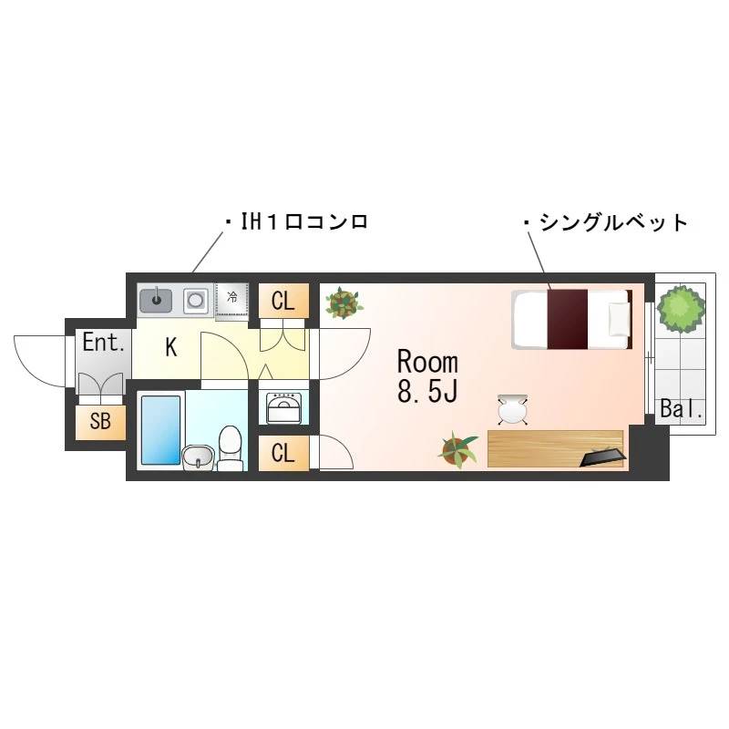 兵庫県神戸市長田区大橋町４丁目 内観写真