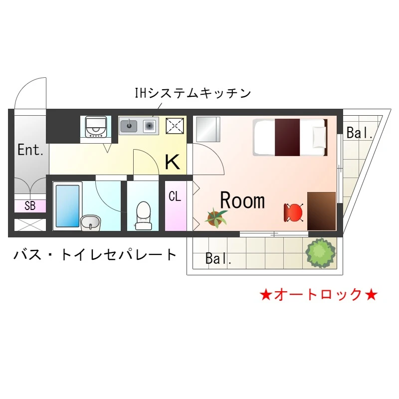 兵庫県明石市桜町 間取図